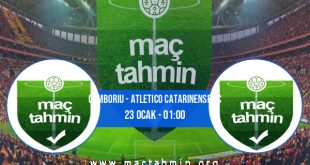 Camboriu - Atletico Catarinense SC İddaa Analizi ve Tahmini 23 Ocak 2023