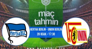Hertha Berlin - Union Berlin İddaa Analizi ve Tahmini 28 Ocak 2023
