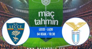 Lecce - Lazio İddaa Analizi ve Tahmini 04 Ocak 2023