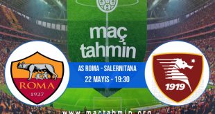 AS Roma - Salernitana İddaa Analizi ve Tahmini 22 Mayıs 2023