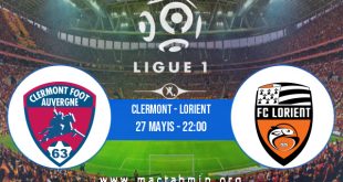 Clermont - Lorient İddaa Analizi ve Tahmini 27 Mayıs 2023