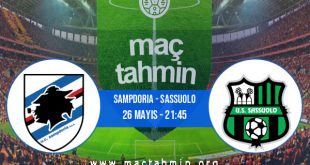 Sampdoria - Sassuolo İddaa Analizi ve Tahmini 26 Mayıs 2023