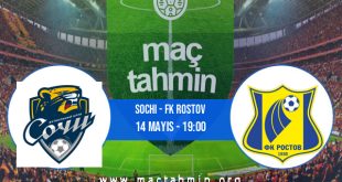 Sochi - FK Rostov İddaa Analizi ve Tahmini 14 Mayıs 2023
