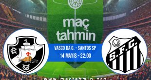 Vasco Da G. - Santos SP İddaa Analizi ve Tahmini 14 Mayıs 2023