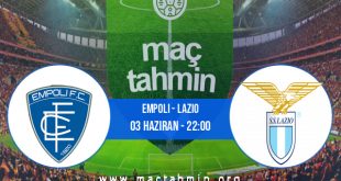 Empoli - Lazio İddaa Analizi ve Tahmini 03 Haziran 2023